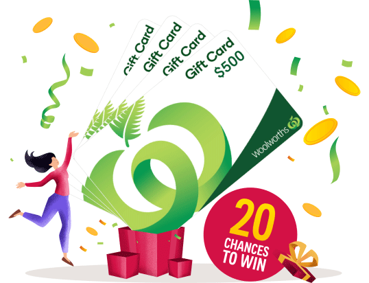Win a share of $10,000 in gift cards