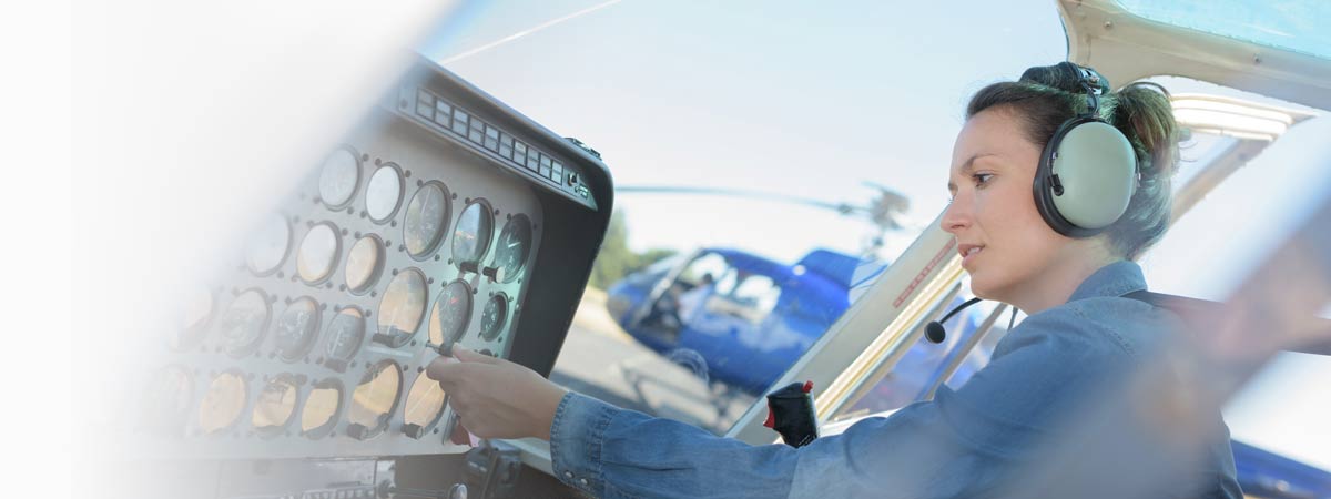 A helicopter pilot