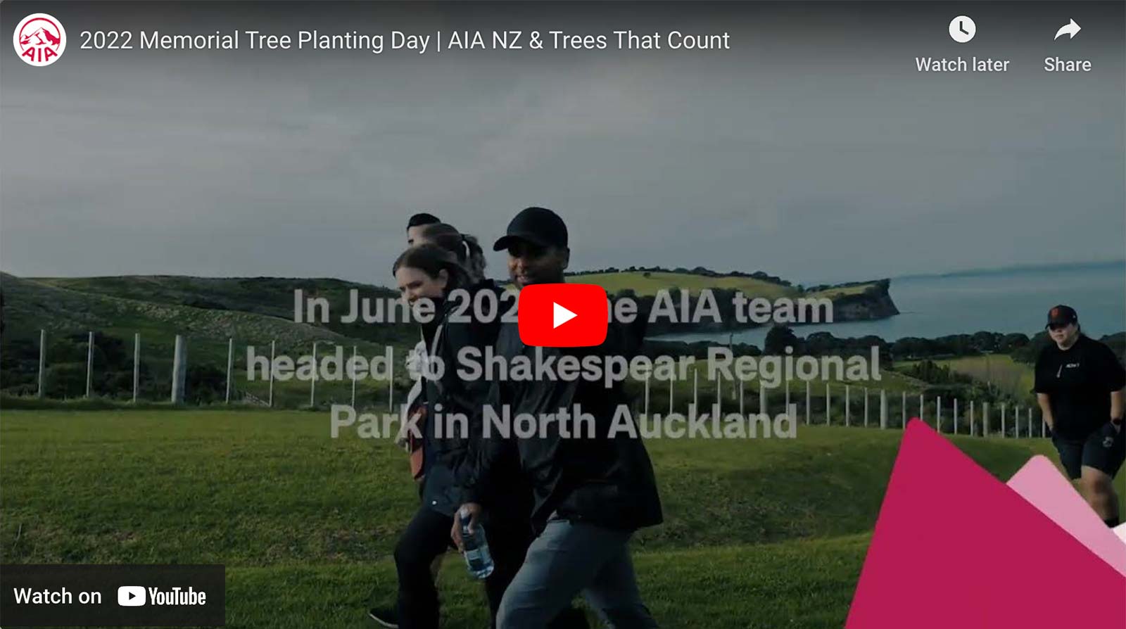 Watch on Youtube - 2022 AIA Memorial Tree Planting Day