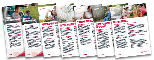 AIA Living and Health Range