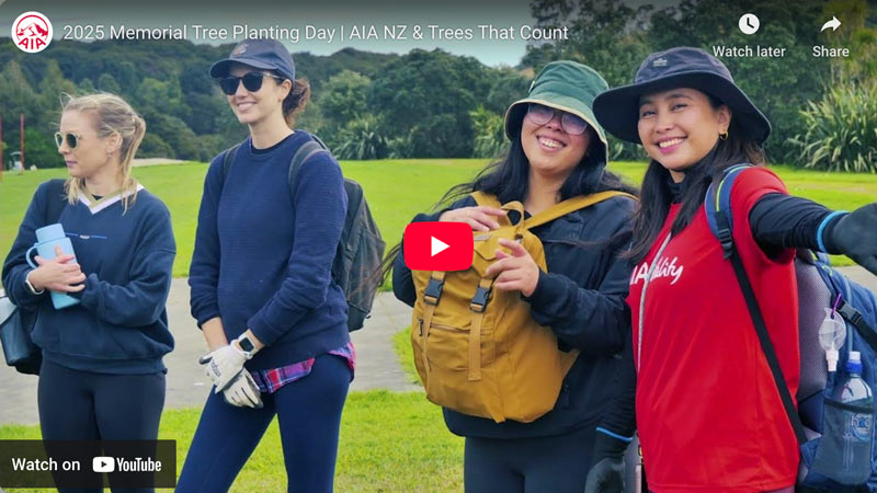 Watch on Youtube - 2025 AIA Memorial Tree Planting Day