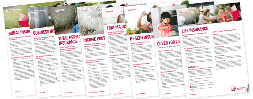 AIA Living and Health Range