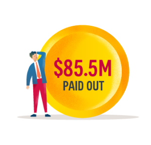 In 2023, we paid over $85 million in income protection insurance claims with an additional $1.5 million via our AIA 360 Care programme to assist with rehabilitation support. 