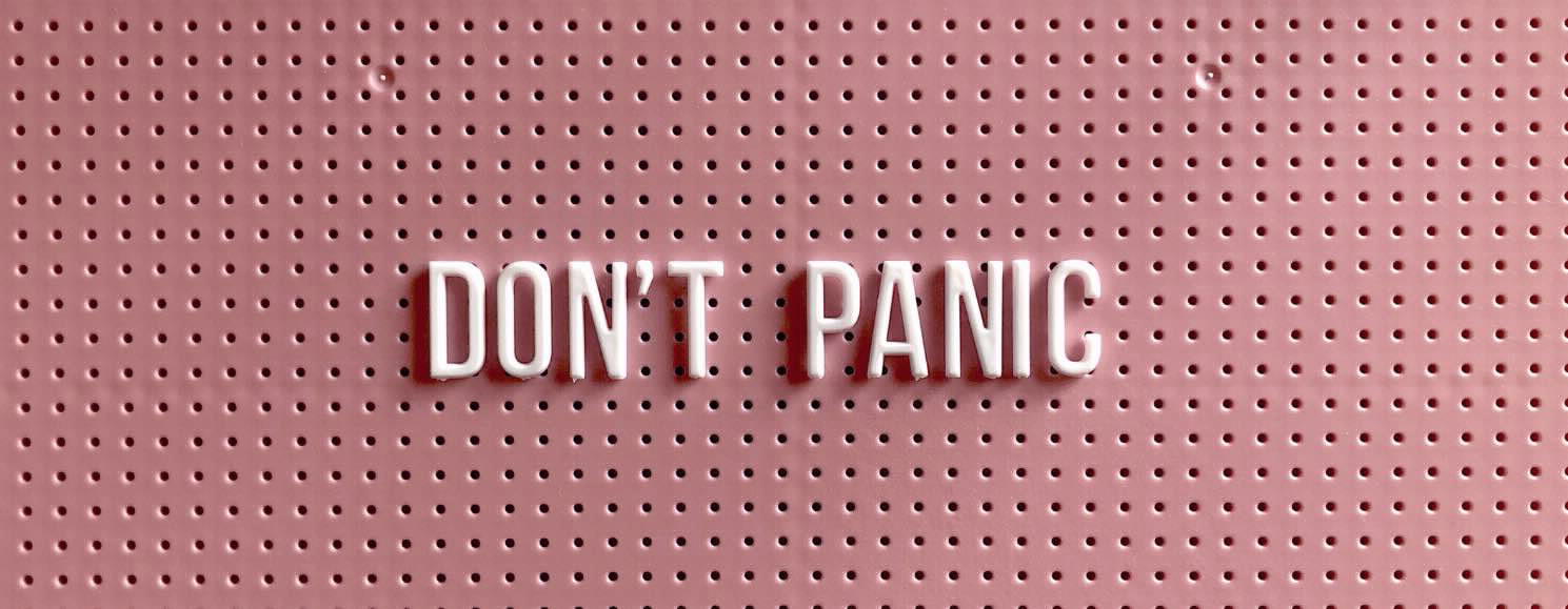 Don't panic