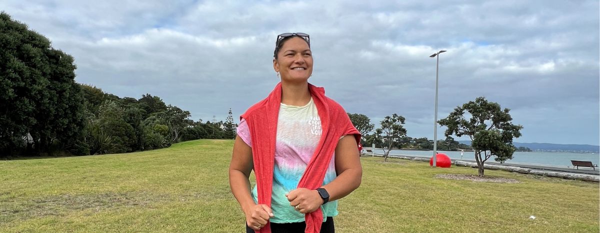 AIA Vitality Ambassador Dame Valerie Adams' shares her personal experience with bullying for Pink Shirt Day