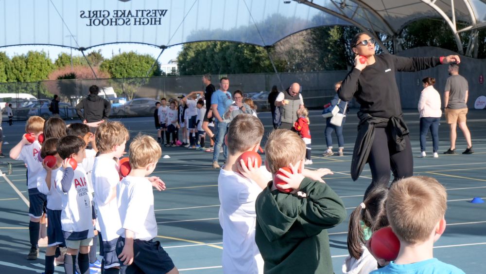 Dame Valerie Adams and the role sports plays in children's lives