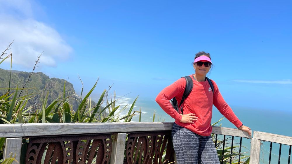 Dame Valerie Adams - Outdoor Lookout