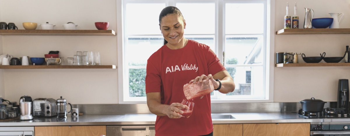 AIA Vitality Ambassador Dame Valerie Adams on setting goals and finding your routine