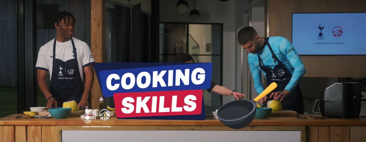 Jeremy Pang: Learn new cooking skills with Tottenham Hotspurs