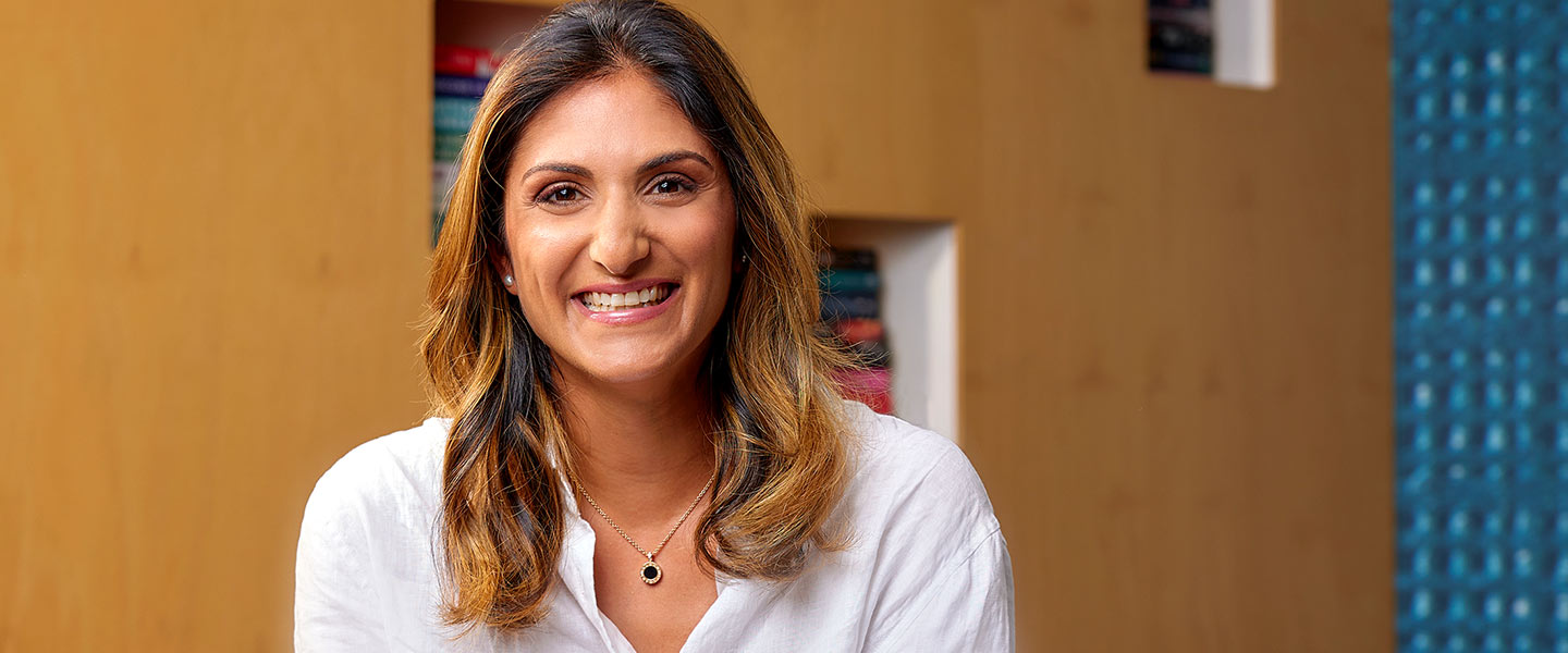Dr Preeya Alexander smiling