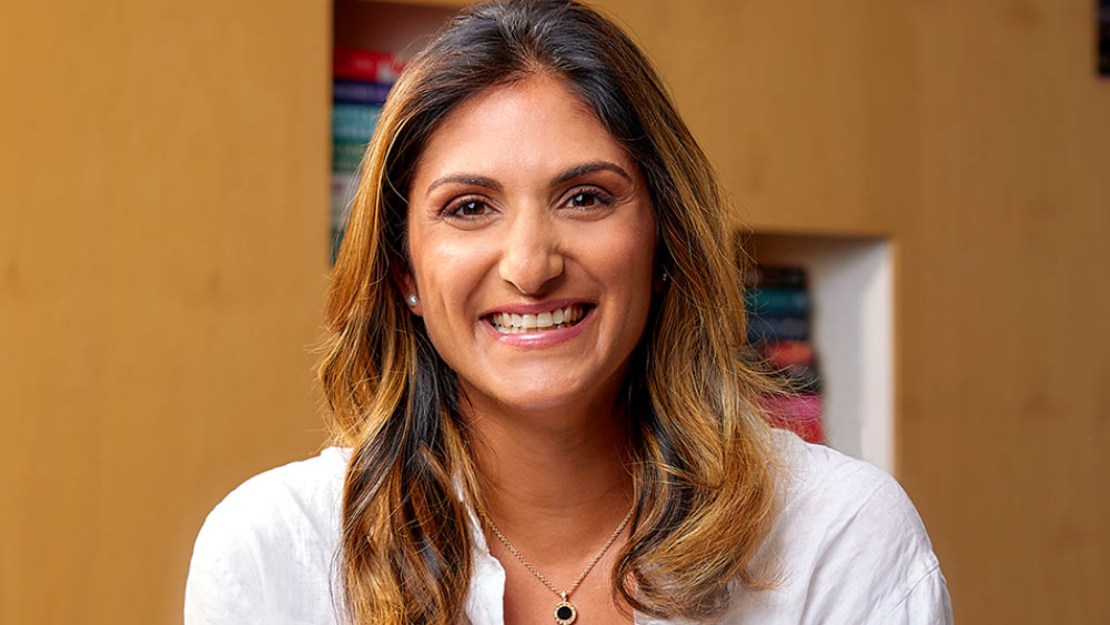 Dr Preeya Alexander smiling