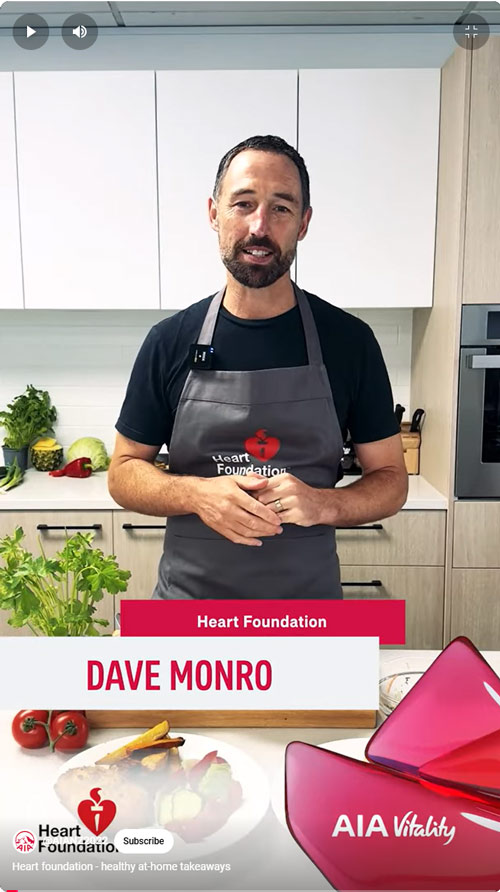 Watch on Youtube - Dave Munro from Heart Foundation