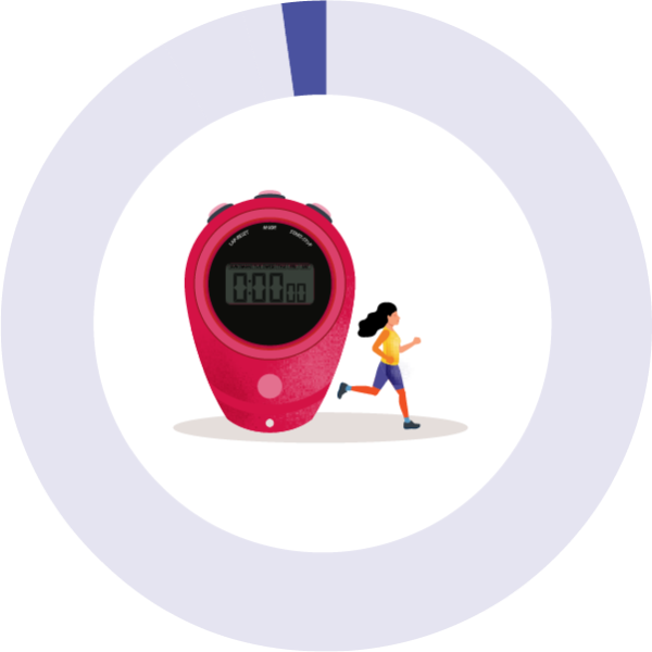 Members improved from an unhealthy BMI range to a  healthy range