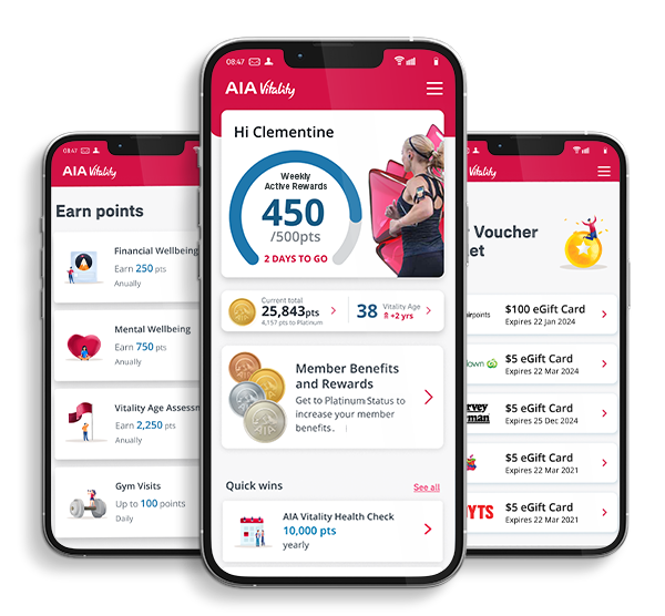 New AIA Vitality app