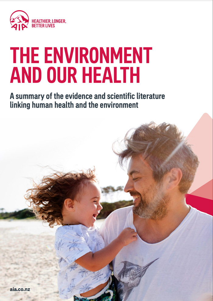 The Environment and Our Health Report cover